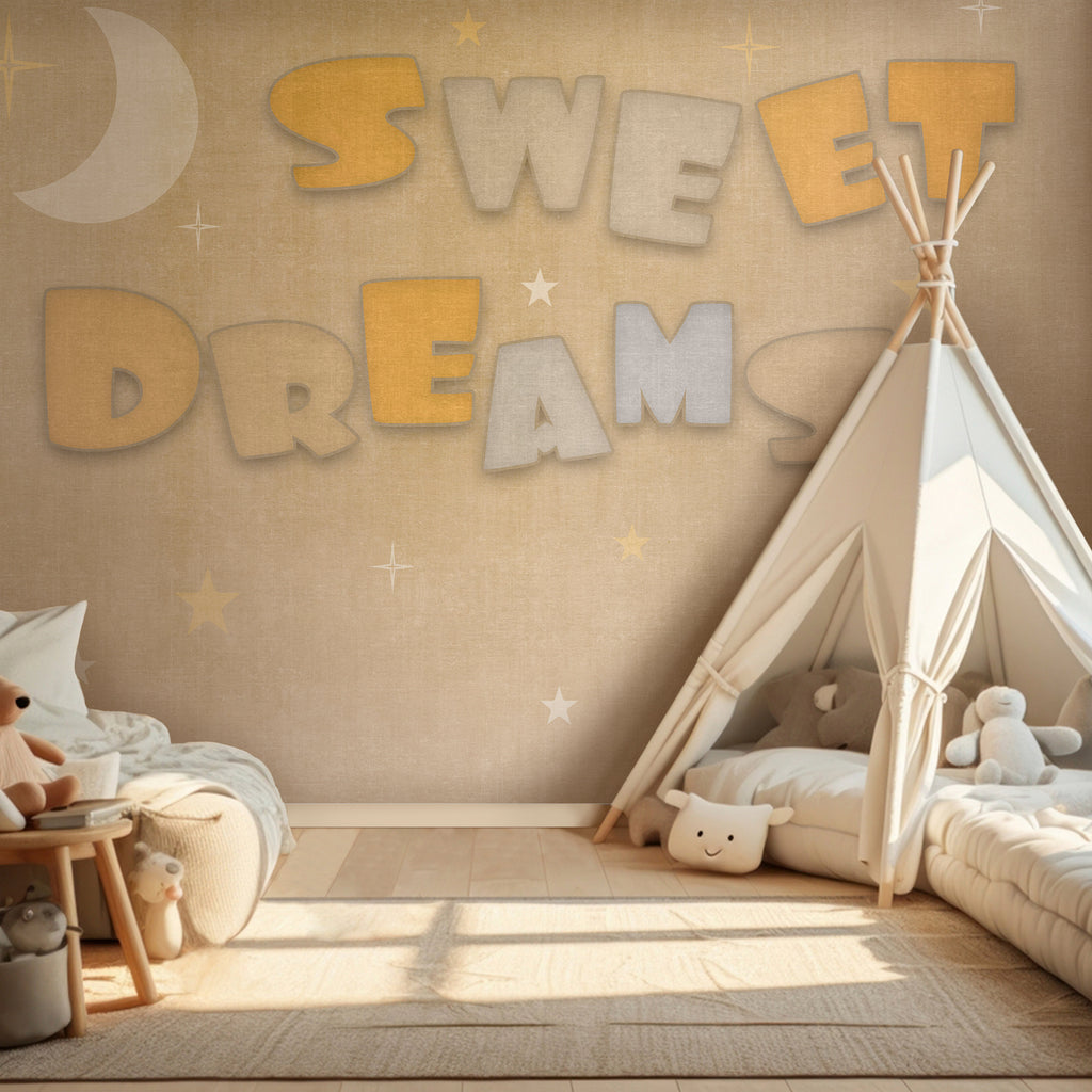 Wall Mural for Children - A Wish for a Good Night