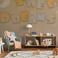 Moon Inscription Kids Wall Mural