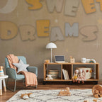 Wall Mural for Children - A Wish for a Good Night