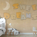 Wall Mural for Children - A Wish for a Good Night