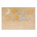 Good Night Wish Beige Kids Poster