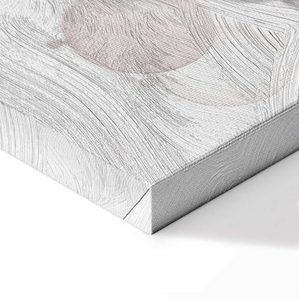 Flying Toy Bears Pastel Balloon Canvas Print