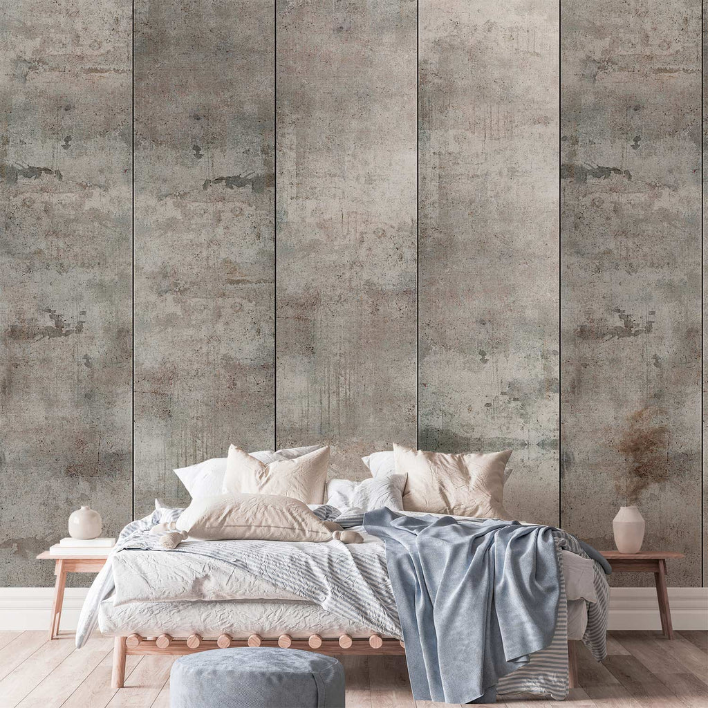 Gray Pigeon Pattern Wallpaper