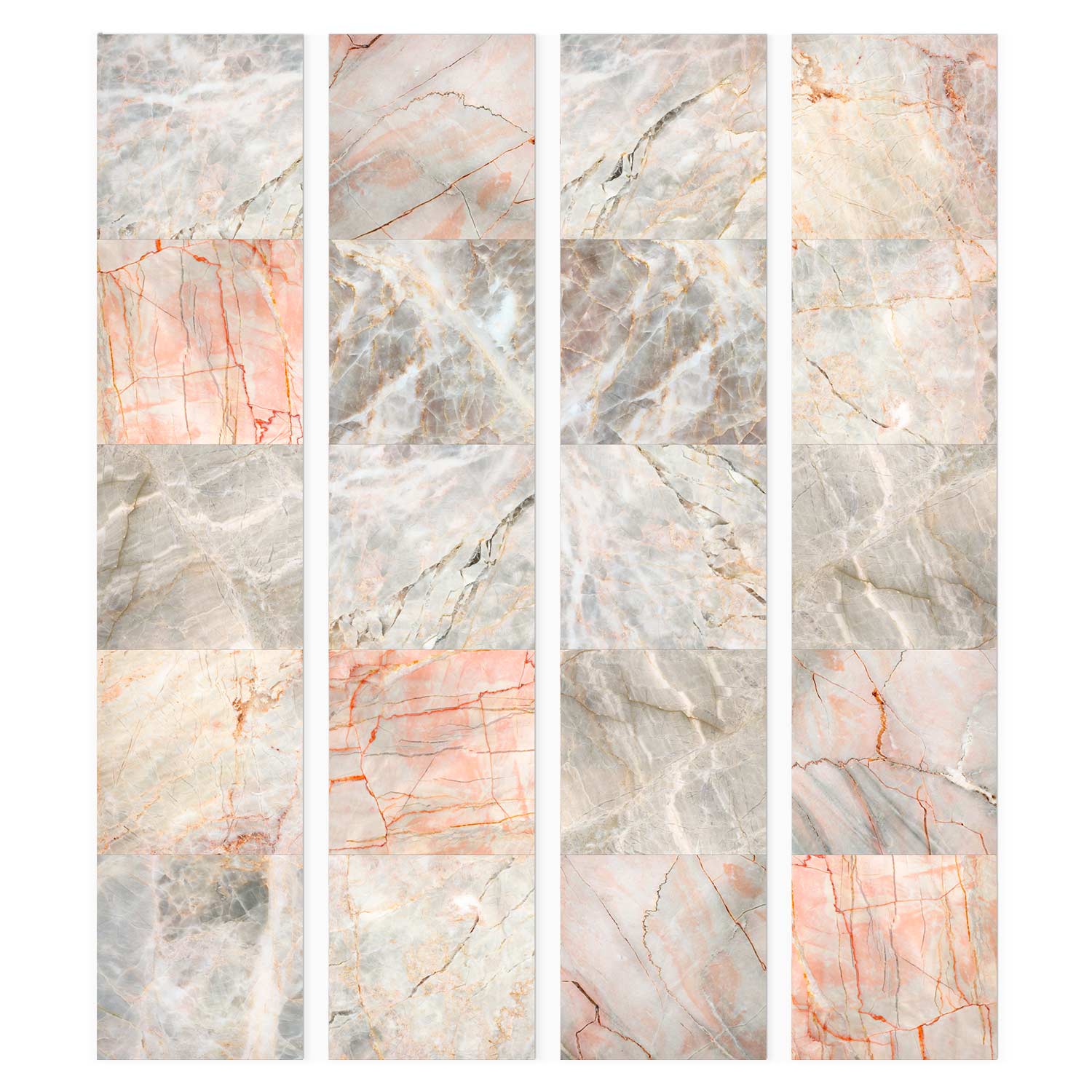 Marble Puzzle Stone Pattern Wallpaper