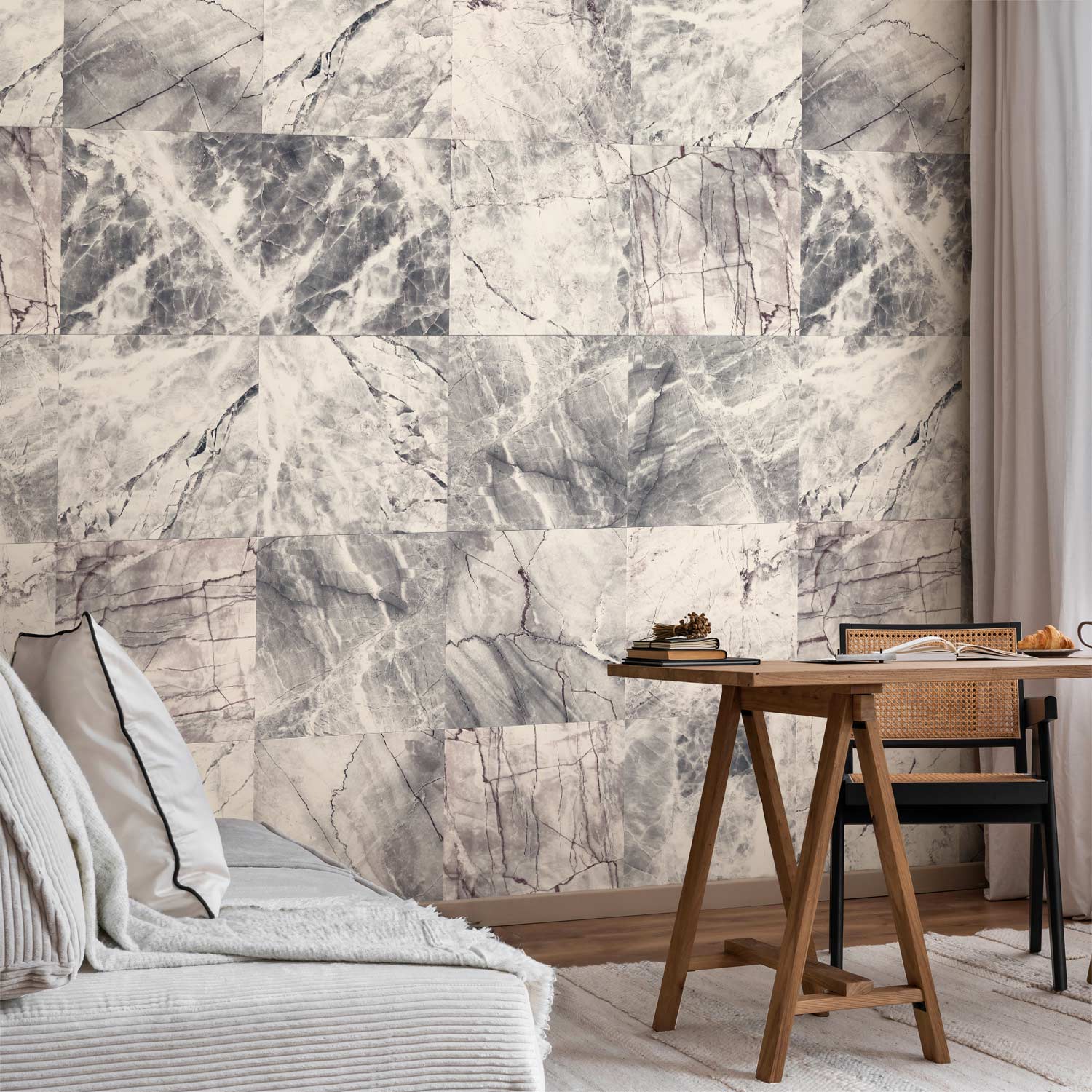 Cold Marble Stone Texture Wallpaper