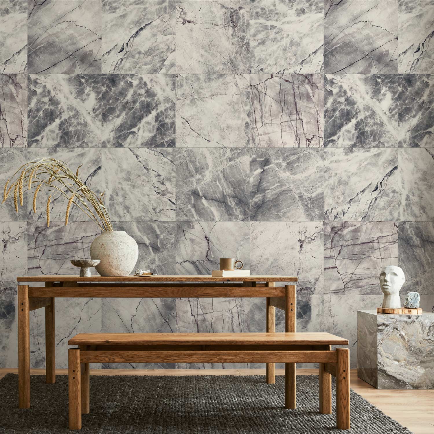 Cold Marble Stone Texture Wallpaper