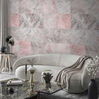 Grey Marble Stone Pattern Wallpaper