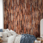 Natural Wood Texture Rustic Wallpaper