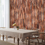 Natural Wood Texture Rustic Wallpaper