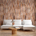 Natural Wood Grain Calm Wallpaper