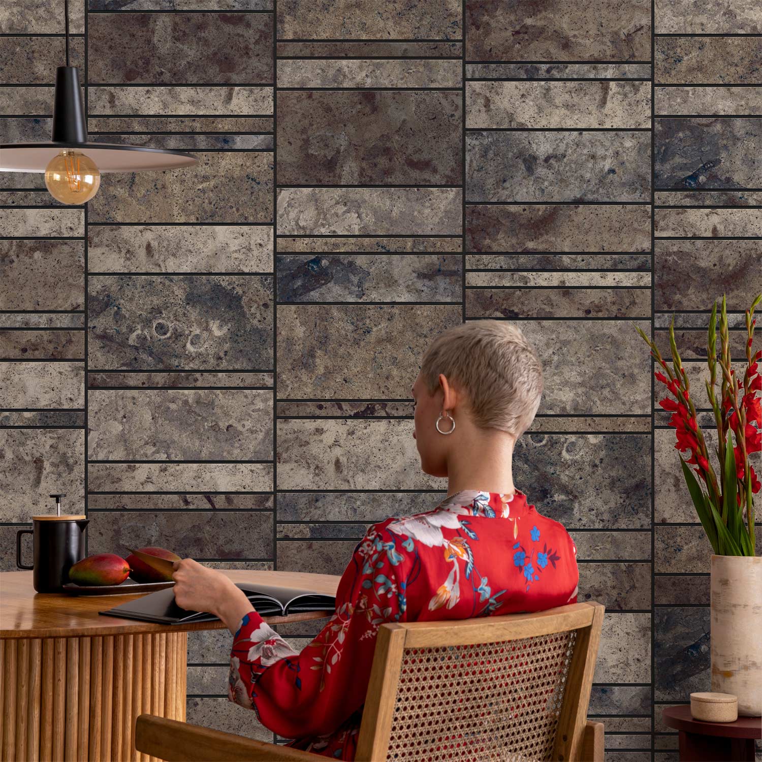 Stone Cloud Pattern Nature Wallpaper