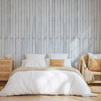 Milky Wood Grain Rustic Wallpaper