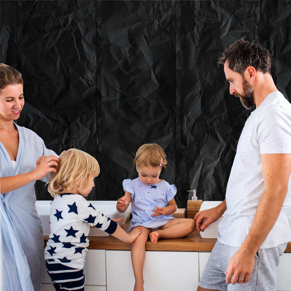 Sooty Abstract Pattern Wallpaper