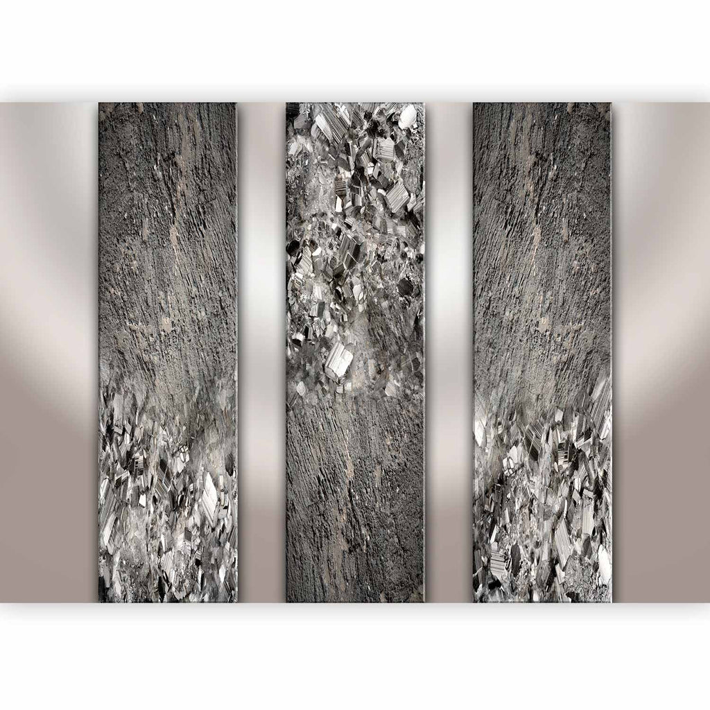 Black Diamond Stone Texture Wall Mural