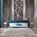 Black Diamond Stone Texture Wall Mural