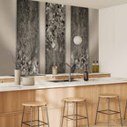 Black Diamond Stone Texture Wall Mural