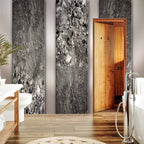 Black Diamond Stone Texture Wall Mural