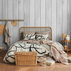 Big Gray Cloud Texture Pattern Wallpaper