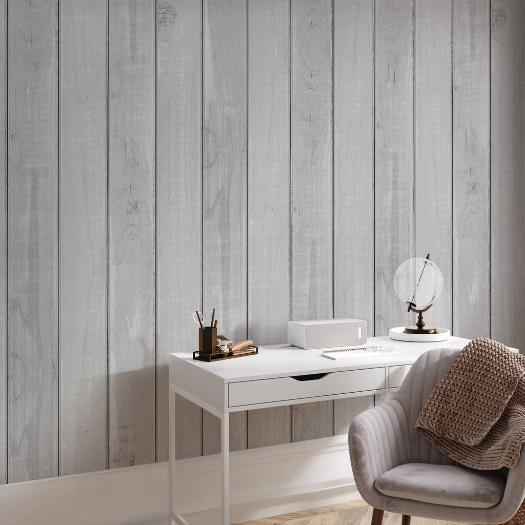 Big Gray Cloud Texture Pattern Wallpaper