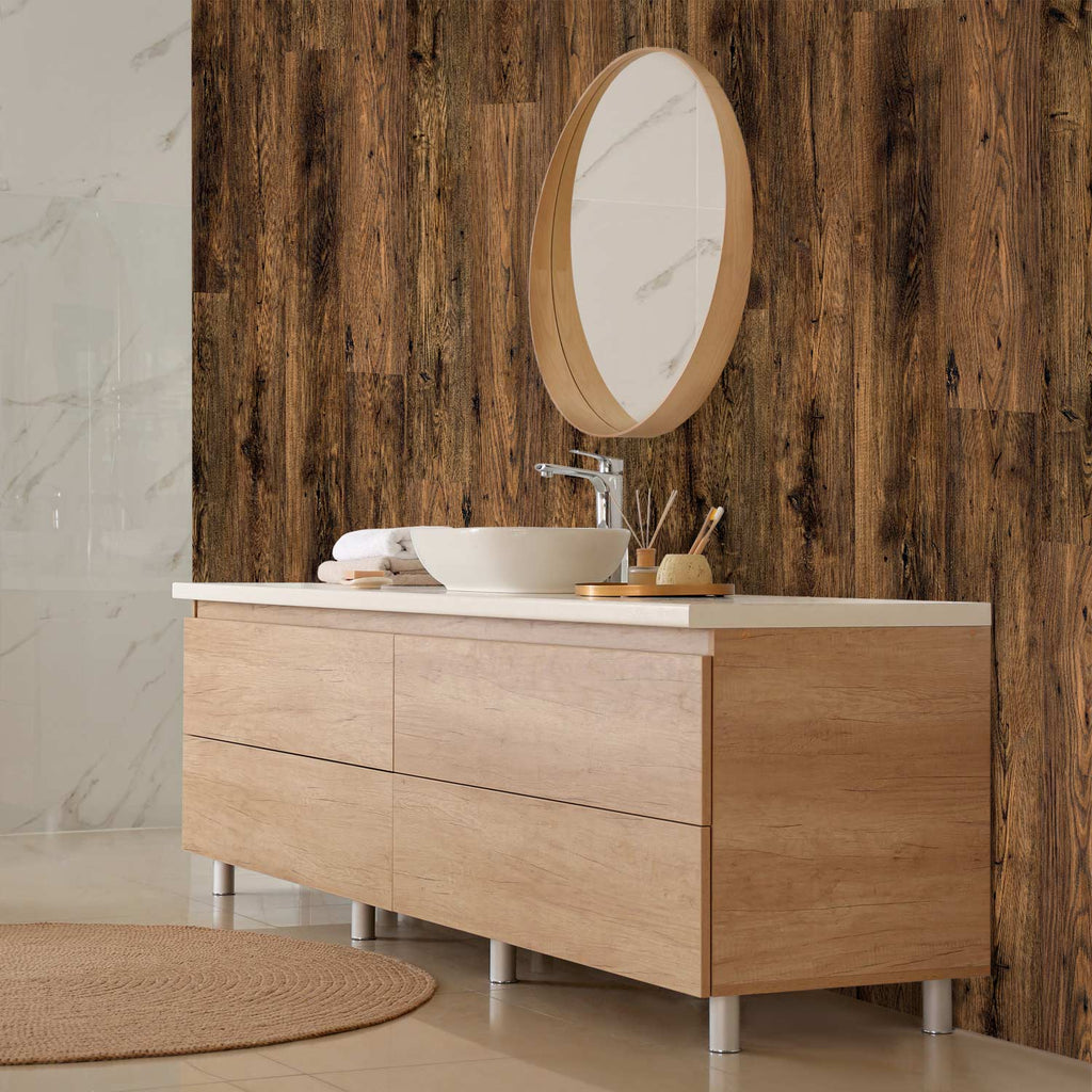 Wood Grain Rustic Wallpaper