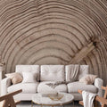 Wood Grain Texture Rustic Wall Mural