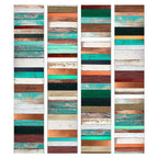 Colourful Wooden Structure Wallpaper