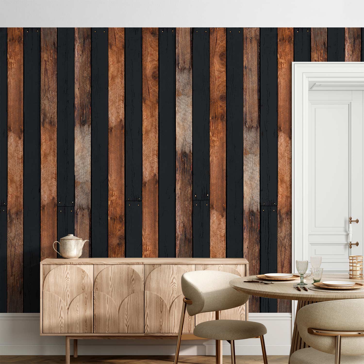 Wood Texture Rustic Wallpaper