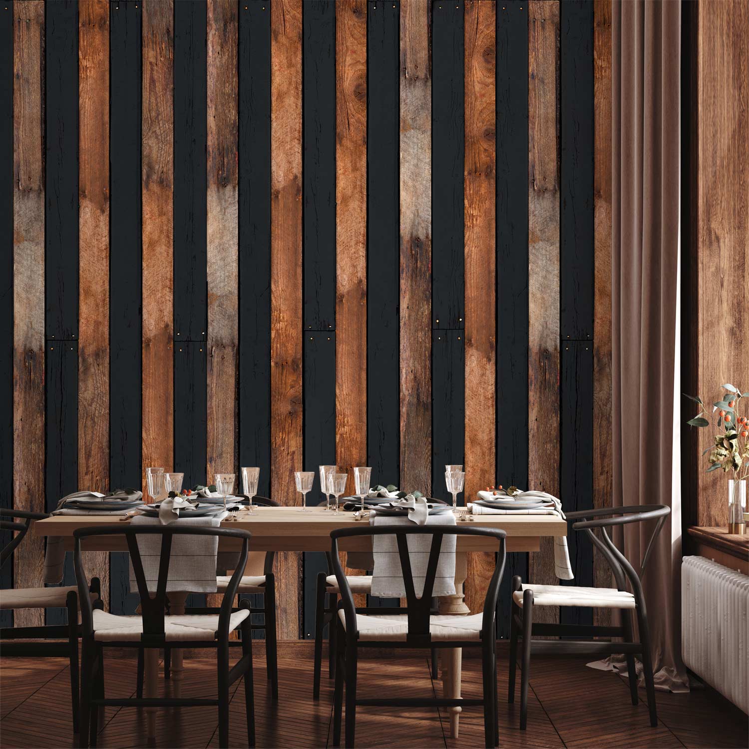 Wood Texture Rustic Wallpaper
