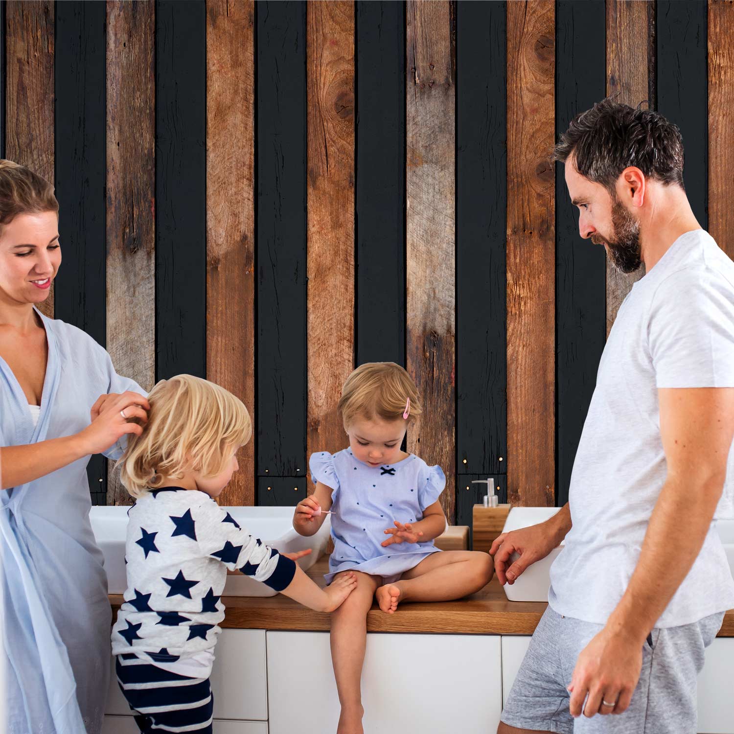 Wood Texture Rustic Wallpaper