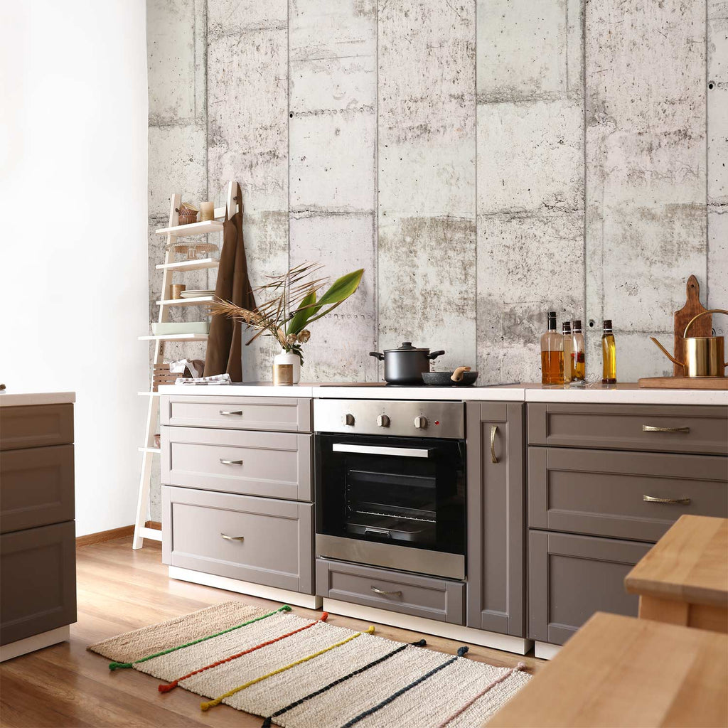 Concrete Texture Industrial Wallpaper