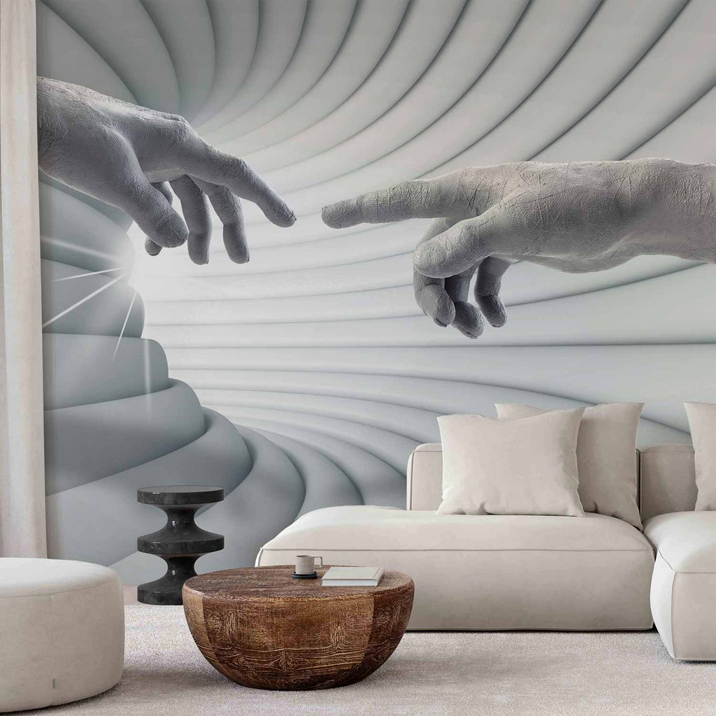Abstract Silhouette Corridor Modern Wall Mural