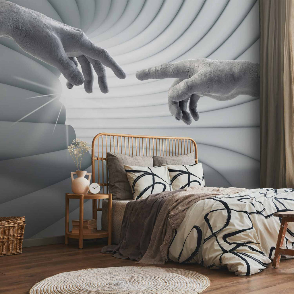 Abstract Silhouette Corridor Modern Wall Mural