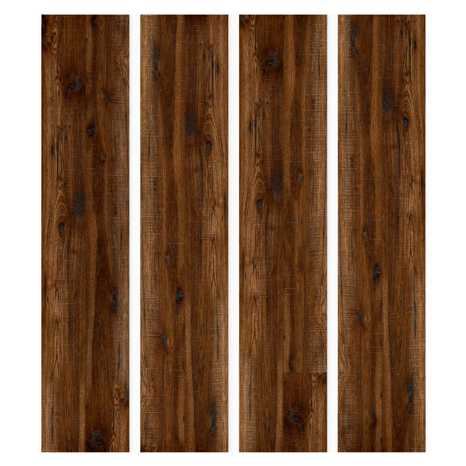 Dark Wood Grain Rustic Wallpaper