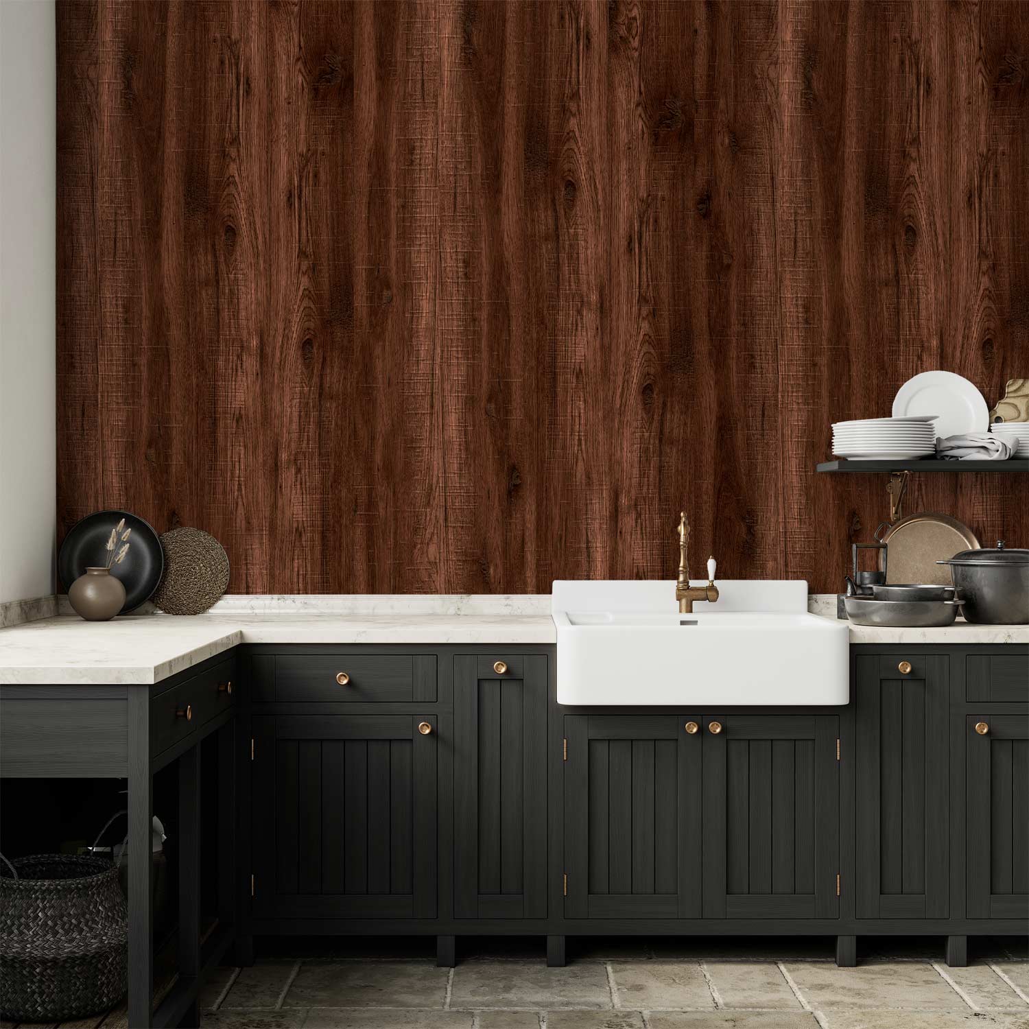 Wooden Texture Rustic Wallpaper