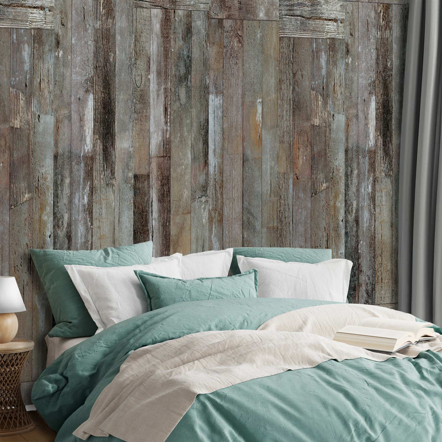 Rustic Wood Plank Rustic Wallpaper