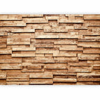 Wood Palisade Texture Pattern Wall Mural