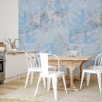 Blue Marble Texture Pattern Wallpaper