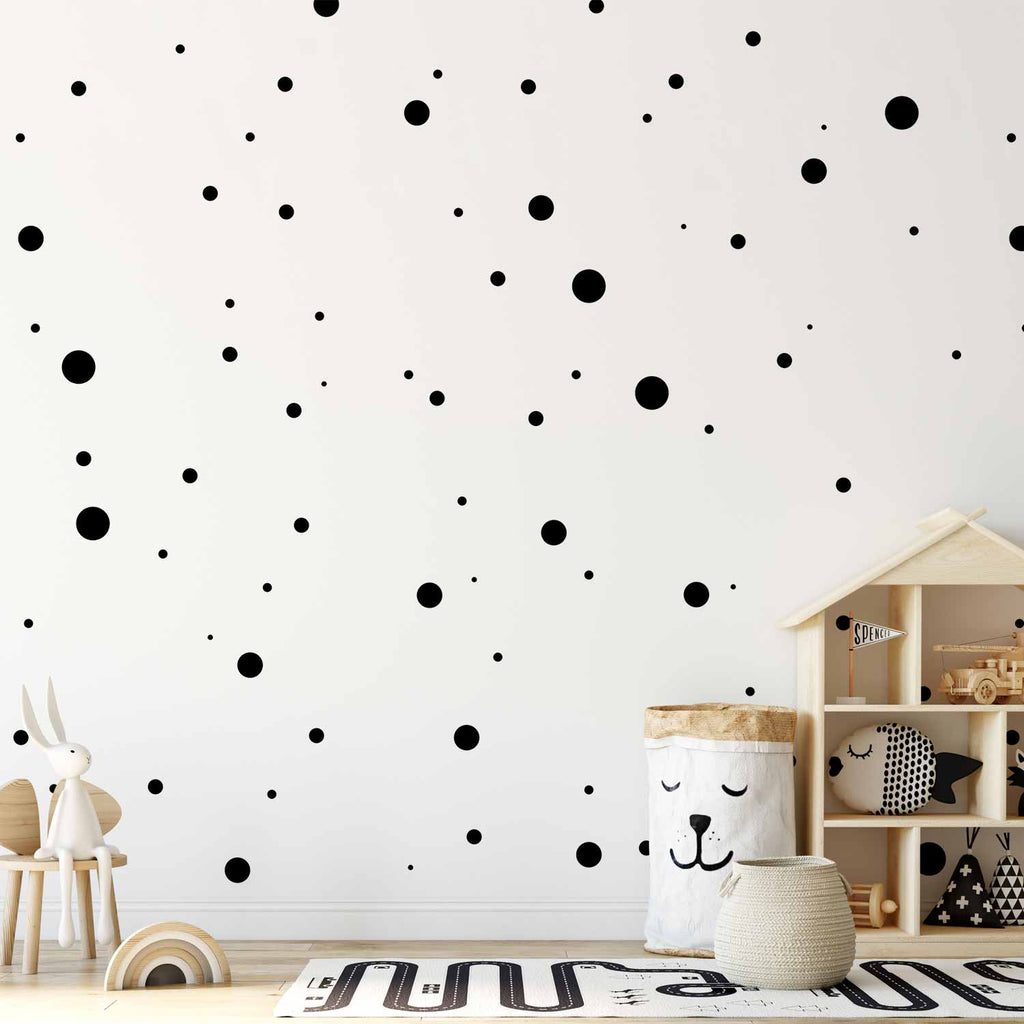 Polka Dots Modern Wallpaper