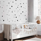 Polka Dots Modern Wallpaper