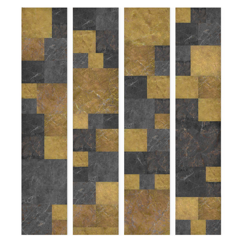 Black Marble Texture Modern Wallpaper