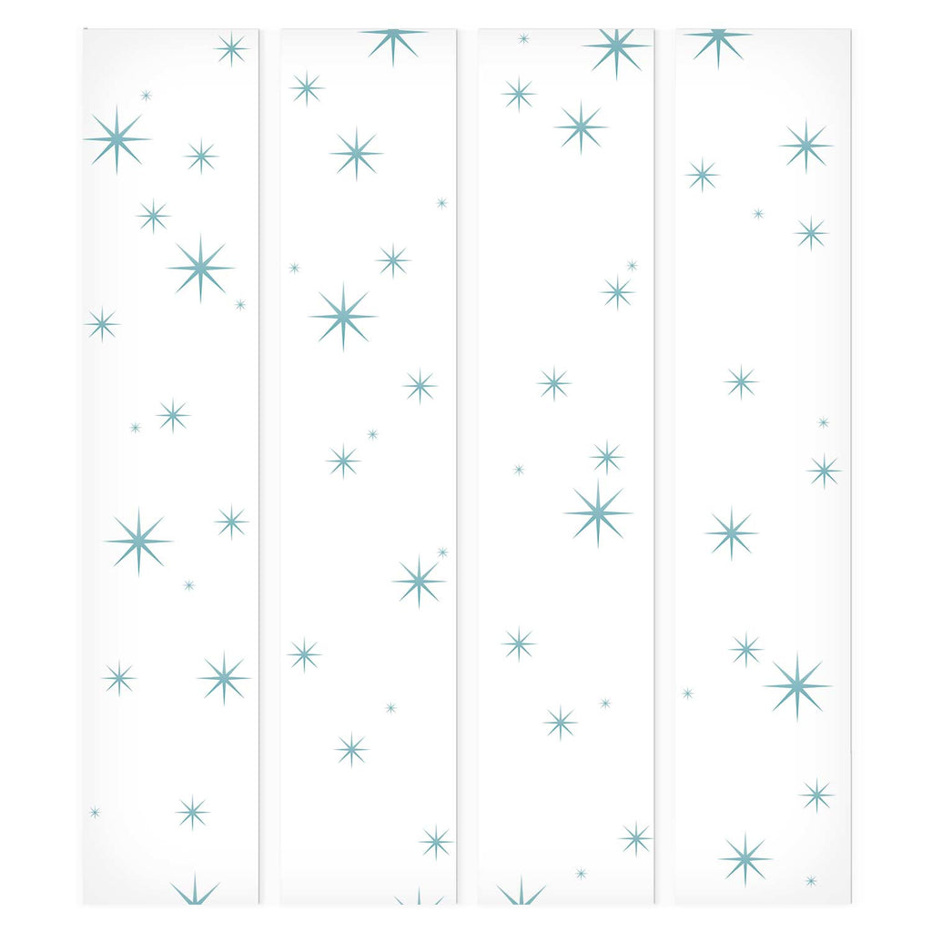 Blue Starry Pattern Wallpaper