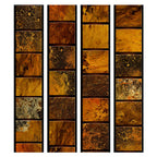 Golden Geometric Pattern Wallpaper