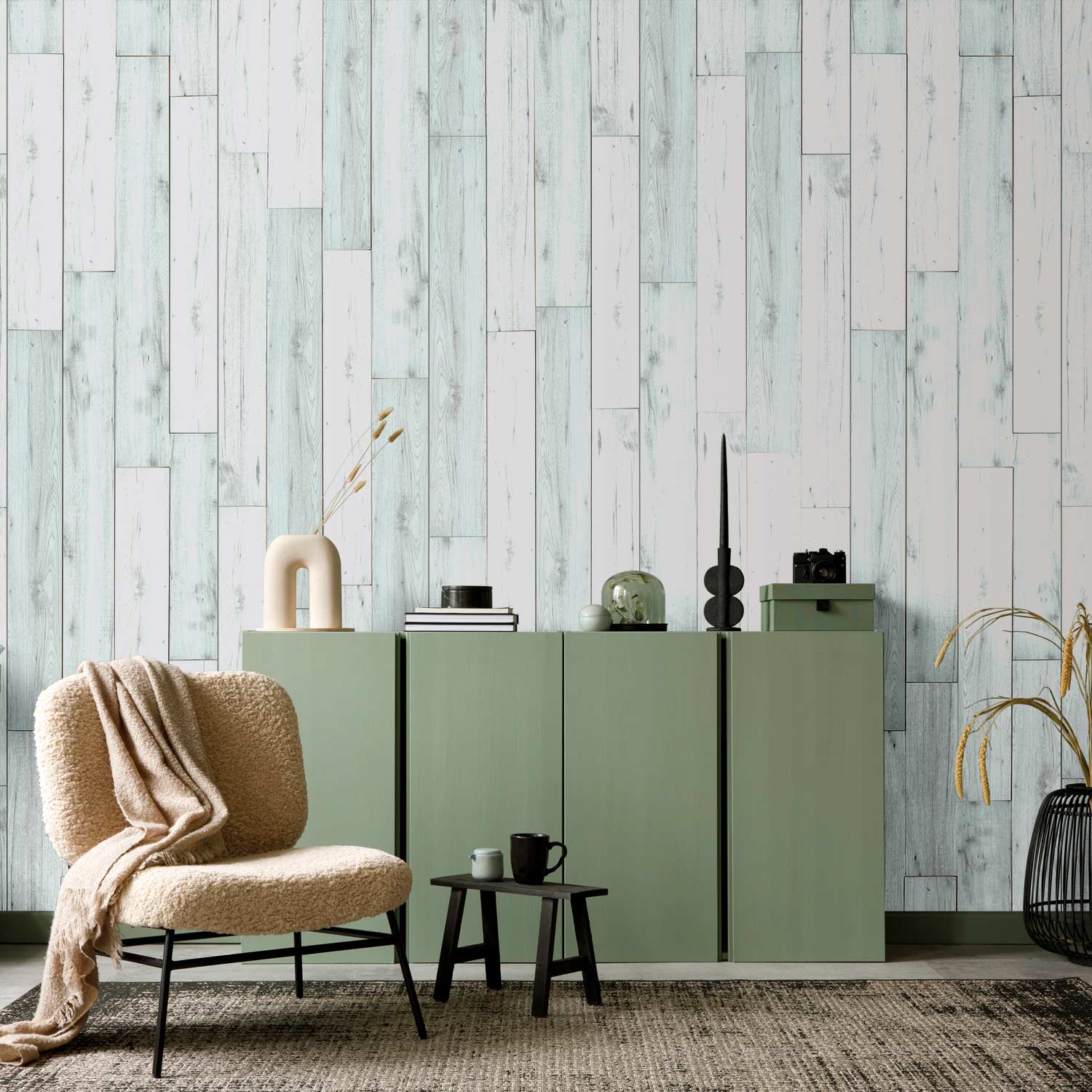 Wood Texture Refined Harmony Wallpaper