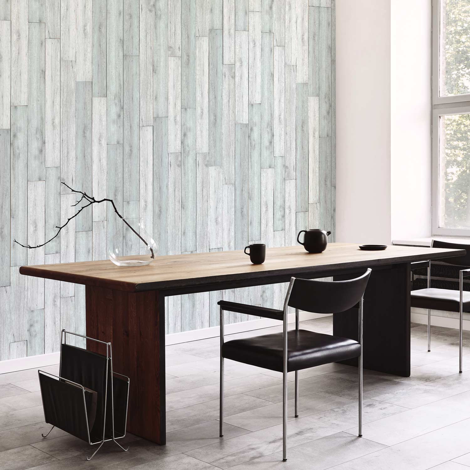 Wood Texture Refined Harmony Wallpaper