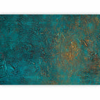Azure Mirror Abstract Texture Wall Mural