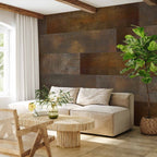 Golden Geometric Texture Wall Mural