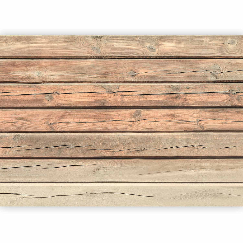 Old Pine Wood Texture Rustic Wall Mural