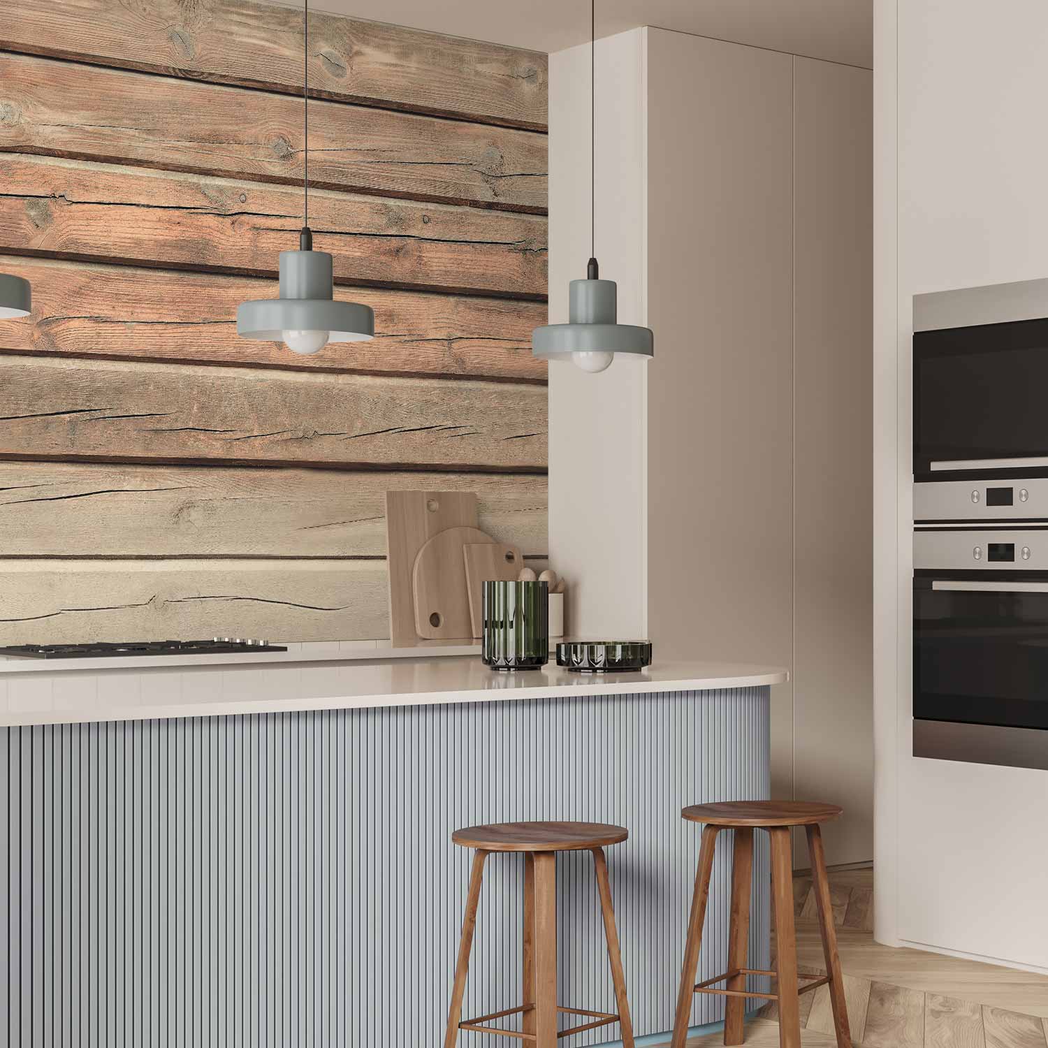 Old Pine Wood Texture Rustic Wall Mural