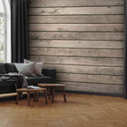 Rustic Wood Texture Pattern Wall Mural