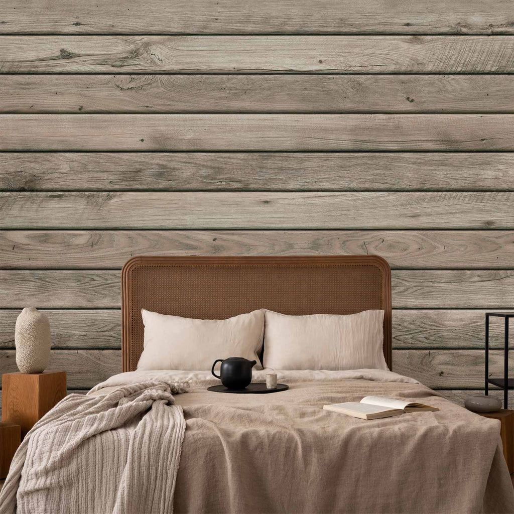Rustic Wood Texture Pattern Wall Mural